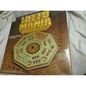 Lotto mania vintage 1984 instant millionare game by smethport